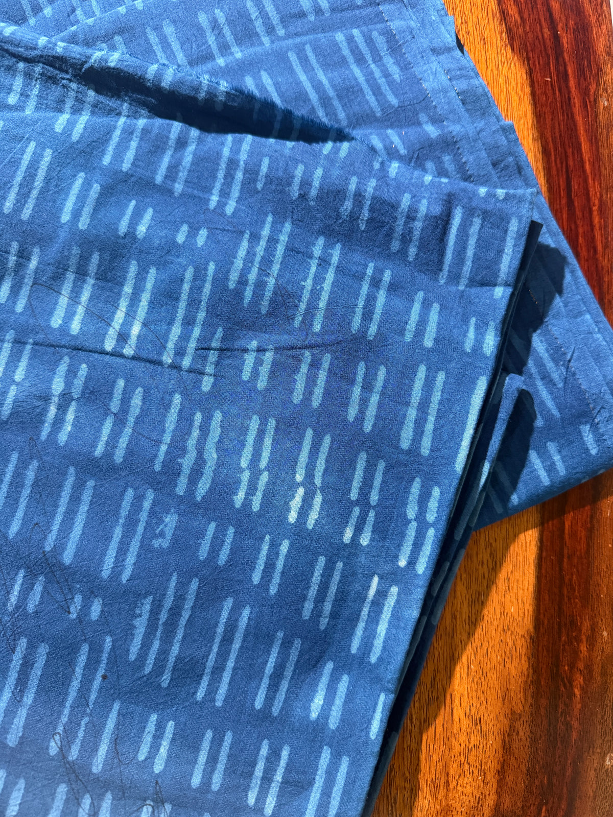 BLUE DABU BLOCK PRINTING COTTON